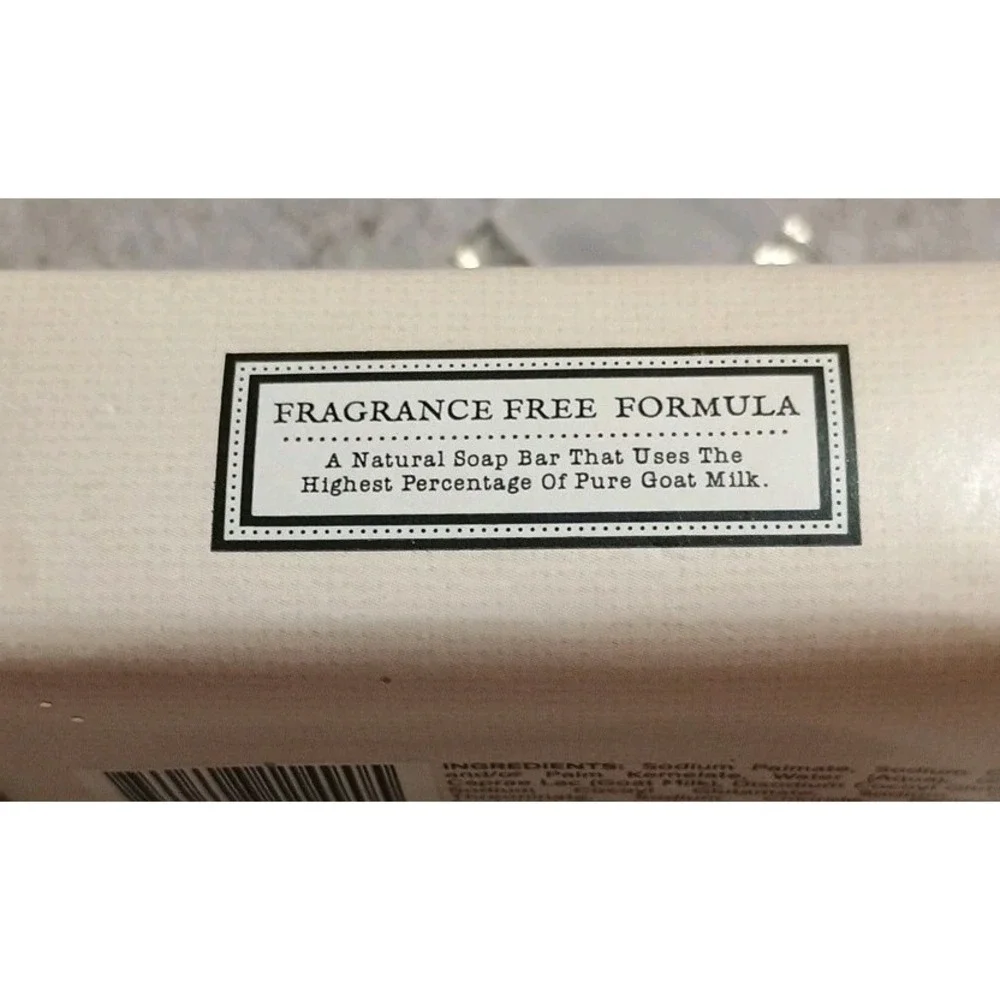 Beekman 1802 Pure Goat Milk‎ Hand Cream 2 oz, & Bar Soap Fragrance Free New
